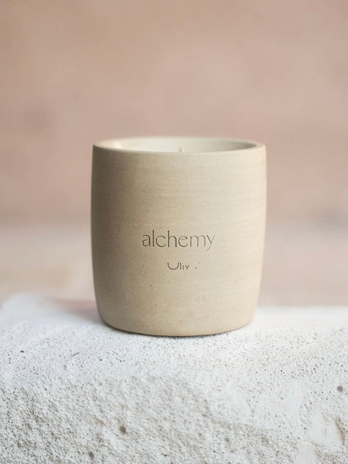 ALCHEMY STONEWARE CANDLE