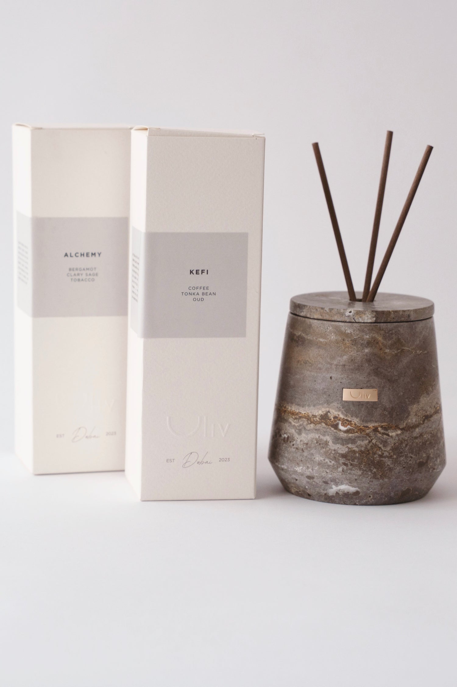 THE FOG - TRAVERTINE STONE VESSEL