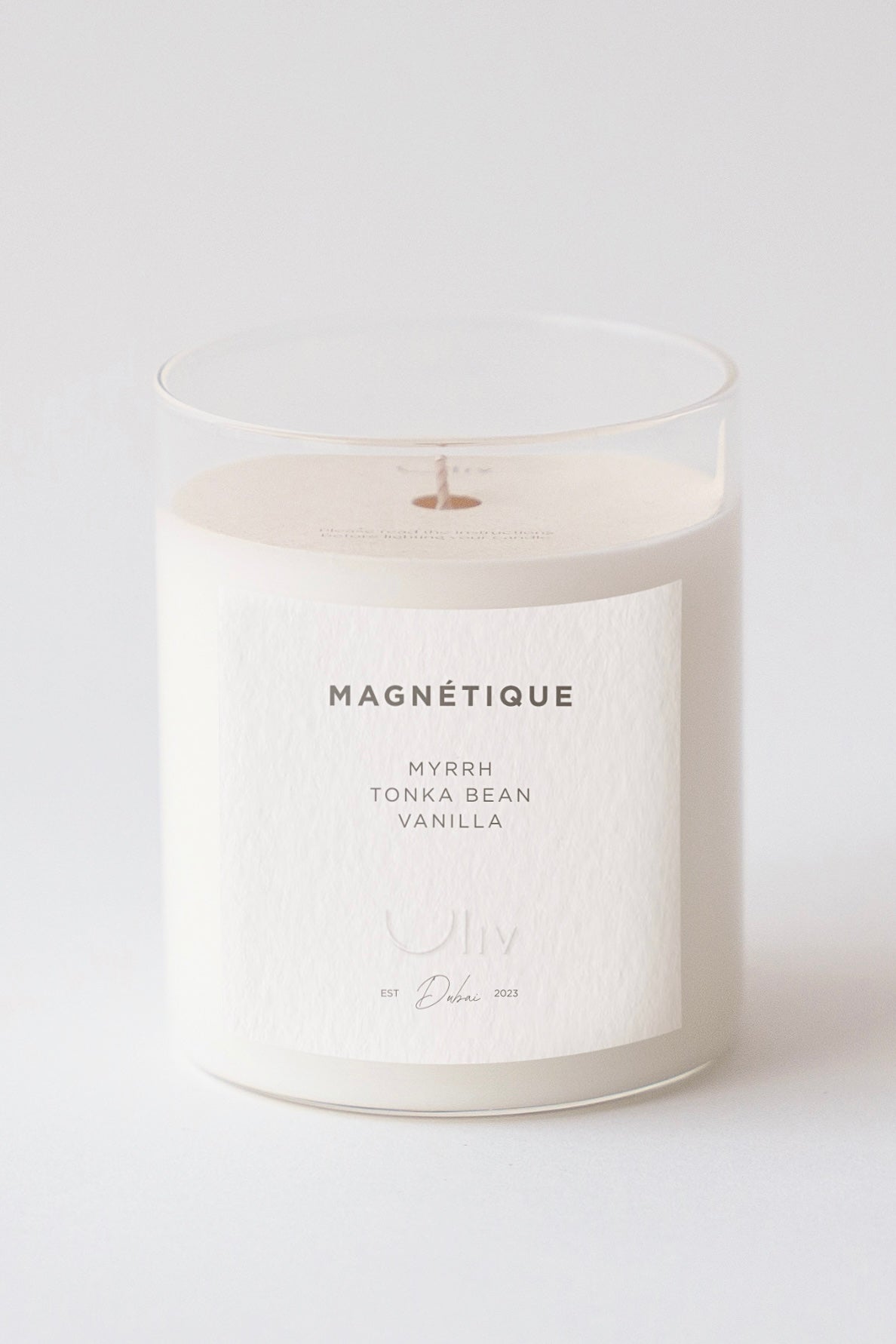 MAGNÉTIQUE SOY WAX CANDLE